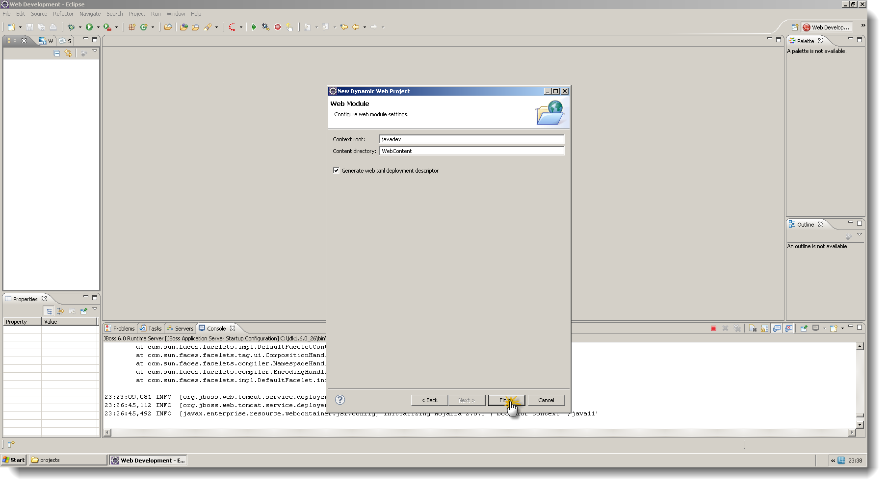 Eclipse Helios и Jboss6