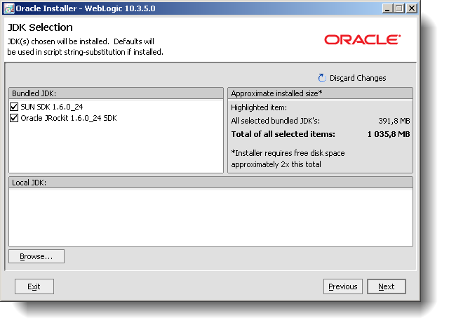 Eclipse Weblogic