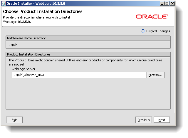 Eclipse Weblogic